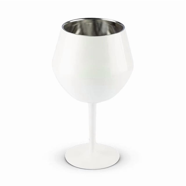 Copa De Vino 1Pcs 14oz Stainless Steel Wine Glass with Lid and Patterned Interior Large Capacity Insulated Tumbler for Wine Coffee Tea or Cocktails JASKFLY
