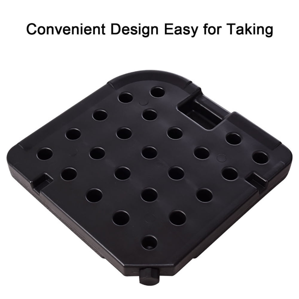 Aimee Lii 20 Inch Patio Offset Water Filled Plate Umbrella Base Sand, Outdoor Umbrella Base Aimee Lii 20 Inch Patio Offset Water Filled Plate Umbrella Base Sand, Outdoor Umbrella Base