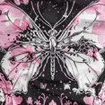 thumbnail image 6 of BCIIG Butterfly Skulls Pink Accents Round Table Cover Stain Resistant Washable Indoor Outdoor Tablecloth Kitchen Dining Wedding Parties Full Width Single-Sided Printing 100% Polyester Fiber 38-42, 6 of 8