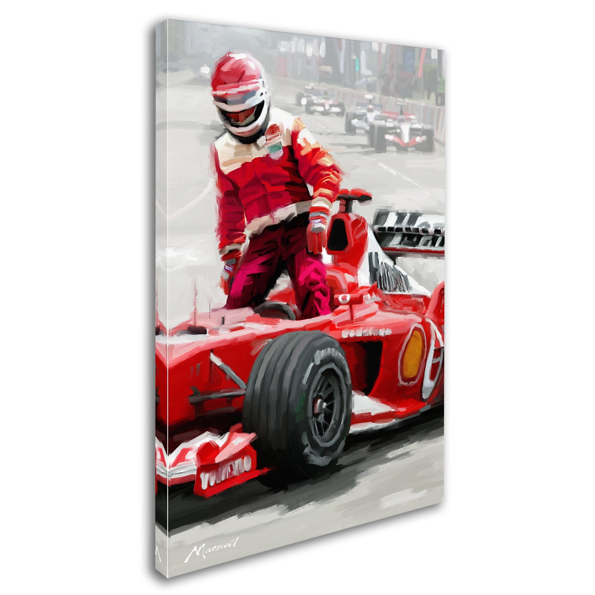Trademark Fine Art 'Driver' Canvas Art by The Macneil Studio