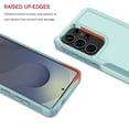 thumbnail image 5 of For Samsung Galaxy S25 Ultra Case, Shockproof Heavy Duty Rugged Phone Case for Samsung Galaxy S25 Ultra, Tekcoo Military Grade Protection Dual Layer Sturdy Durable Cover Cute Bumper - Mint, 5 of 10
