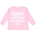 thumbnail image 3 of Inktastic Nebraska Awesome Since 1867 Boys or Girls Long Sleeve Toddler T-Shirt, 3 of 5