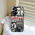 thumbnail image 4 of Funda de teléfono de Radiohead con diseño de moda Vintage, fundas negras para IPhone 14, 13, 11, 12 Pro, 8, 7 Plus, X, 13 Pro, MAX, XR, XS MINI, 4 of 5