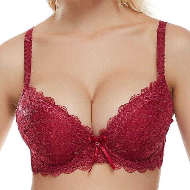 Soutien-gorge Sexy Grande Taille pour Femmes Dentelle Réglable Lingerie