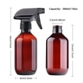 thumbnail image 2 of Spray Bottles Water Spray Bottle 2 Packs- BPA Free -10 oz/300 ml Plastic Refillable Containers Fine Mist Small Spray Bottle with Adjustable Nozzle for Hair, Cooking, Cleaning, 2 of 7