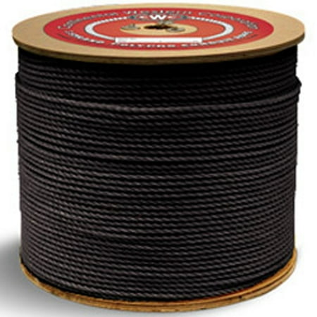 

CWC 3-Strand Polypropylene Rope - 1/4 x 2400 ft. Black