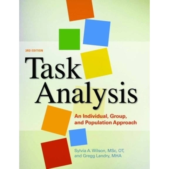 Pre-Owned Task Analysis: An Individual and Population Approach, 3rd Edition (Unknown) 1569005346 9781569005347