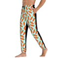 thumbnail image 3 of Kdxio Cartoon Carrot Pattern Joggers,Sweatpants for Men with Pockets-X-Large, 3 of 5