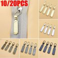 thumbnail image 2 of 10/20PCS Replacement Molded Slider Fix Zipper Fixer Repair Pull Bags Tab Kit, 2 of 13