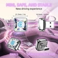 thumbnail image 2 of 2-in-1 Wireless CarPlay & Android Auto Adapter with USB-A/Type-C, Plug & Play, No Lag Fast Connection, for iPhone (iOS 10+) & Android (11+), Converts Wired to Wireless for 1000+ Car Models, 2 of 7