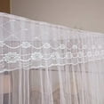 thumbnail image 4 of Mosquito Net Tent for Bed, Three Side Opening Canopy Netting for Bedroom without Mosquito Net Holder, Princess Bed Canopy, 4 of 4