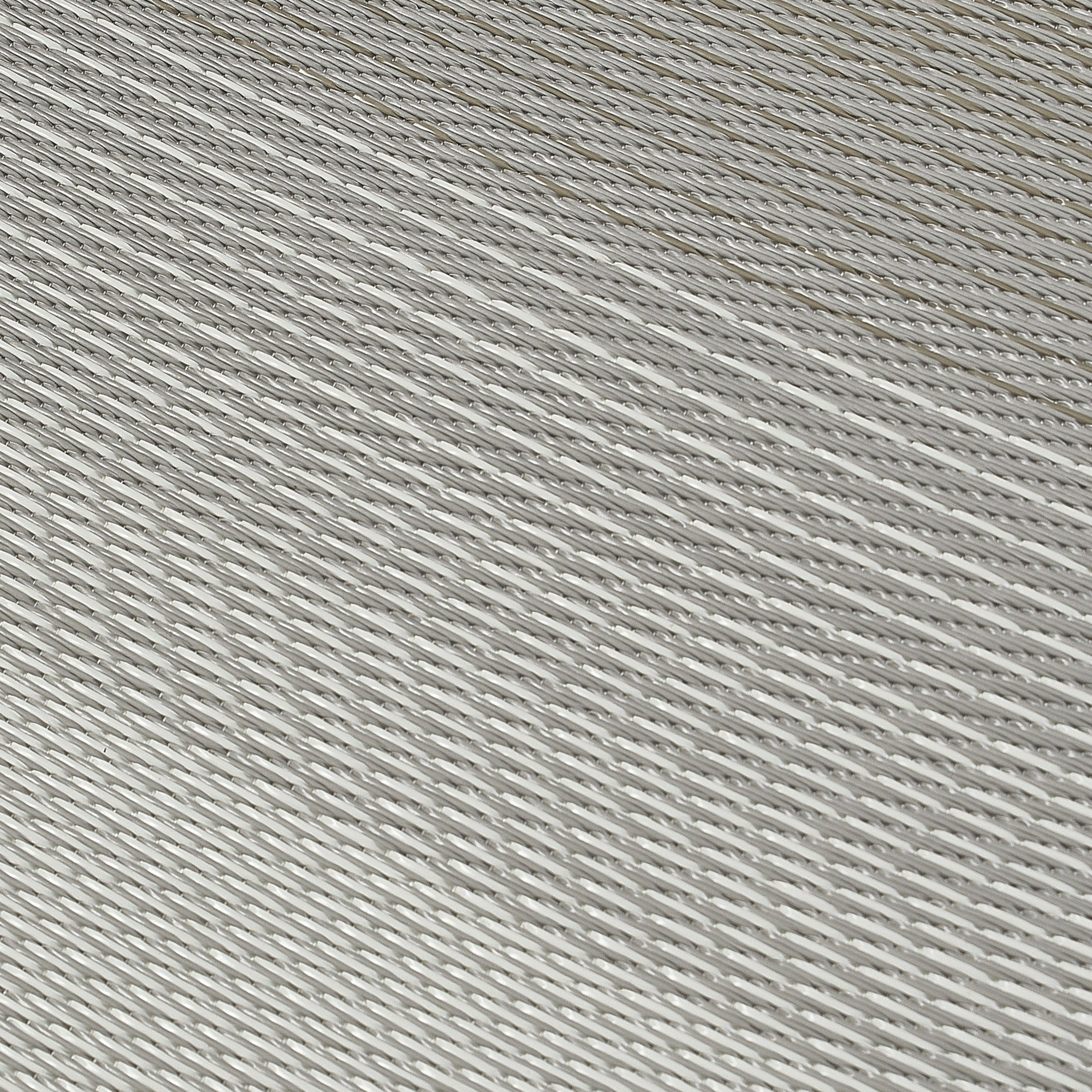 Fab Habitat Neutral Ombre Outdoor Rug - Waterproof, Fade Resistant, Crease-Free, Reversible - Premium Recycled Plastic - Patio Porch Balcony Deck - Big Sur Ash - 8x10 ft