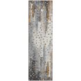 thumbnail image 2 of Addison Rugs Mayfield Premium Machine Washable Transitional Geometric Gray Runner Rug, 2'3" x 7'6", 2 of 6