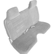 Seat Cover for Toyota Small Pickup 1985 - 1995 Thick Front Bench A27 Large Notched Cushion (Gray)