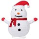 thumbnail image 2 of Fiudx Decoración Navideña Led, Muñeco de Nieve de Papá Noel, 40 Luces Led, Diseño Plegable, Marco de Metal Resistente, Ideal para Fiestas En Exteriores, Jardín, 60 X 40 Cm., 2 of 7
