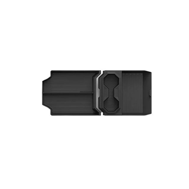 For Tesla Cybertruck 2024 Center Control Lower Storage Box Cup Holder Waterproof Organizer Hidden Tray Case