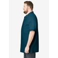 thumbnail image 3 of KingSize Men's Big & Tall Longer-Length Shrink-Less Cotton Polo Shirt, 3 of 6