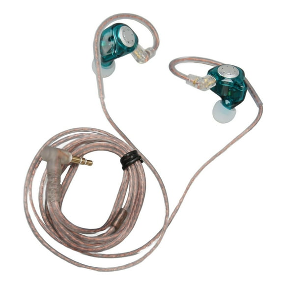 EDX Pro in Ear Headphones, IEM Earphones with 1DD, Wired Gaming Earbuds, with New 10mm Dynamic Driver and Detachable 2 Pin 0.75mm Cable