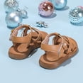 thumbnail image 7 of enyan Baby Girl Sandals Girls Boys Unisex Summer Beach Sandals Non Slip Outdoor & Intdoor Little/Big Kid,Khaki,Size 12, 7 of 7