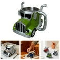 thumbnail image 2 of Handcrafted Truck Coffee Mug,truck driver coffee mug,semi truck coffee mug,Perfect For Truckers and Coffee Enthusiasts â Ideal Gift For lorry Lovers, 2 of 9