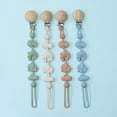 thumbnail image 5 of LANFENG Silicone Pacifier Clip Holder - Soft Flexible Binky Clips for Boys and Girls - Fits Most Pacifiers - Baby  - Birthday Christmas Shower Gift, 5 of 5