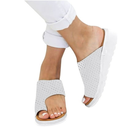 

Women Vintage Western Flip Flop Summer Clip Toe Flat Sandals Comfortable Slippers Travel Shoes