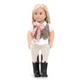 thumbnail image 1 of Our Generation Doll by Battat- Leah 18" Regular Non-Posable Equestrian Horse Riding Doll- for Ages 3  Up, 1 of 4