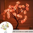 thumbnail image 3 of CAROOTU Glowy Rose Ray Lamp Desk Tree Table Lamp for Girls Women Home Decor for, 3 of 6