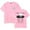 Pink, variant on Tyler Childers Mule Pull Tour Merch Cotton short sleeved T-shirt for men and women, fashionable and casual round neck top