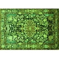 thumbnail image 1 of Ahgly Company Indoor Rectangle Animal Green Traditional Area Rugs, 3' x 5', 1 of 1