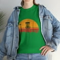 thumbnail image 3 of Vintage Retro Sunset Disc Golf T-shirt, 3 of 3