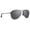 Black, Gray, variant on Epoch Eyewear Emerson Metal Black Frame With Polarized Lenses Sunglasses