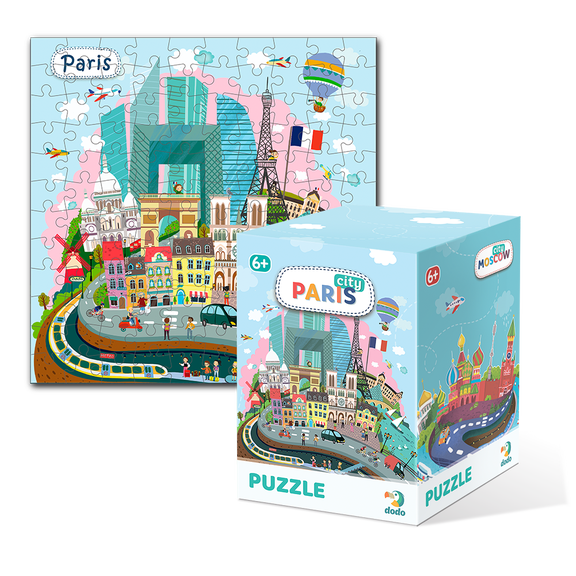 Wise Elk Puzzle City Paris