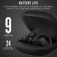 thumbnail image 5 of Auriculares Inalámbricos Deportivos con Gancho, Bluetooth Clase 1, 9 Horas de Autonomía (24h con Estuche), Resistencia al Sudor, Micrófono Integrado y Controles Táctiles (Negro), 5 of 5