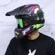thumbnail image 3 of Enviar 3 Piezas De Regalo Casco De Motocicleta Casco Todoterreno Para Niños Bicicleta Downhill AM DH Casco Cruzado Capacete Casco De Motocross, 3 of 4