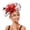 Red, variant on SGMVNU Women's British Fascinator Bridal Tea Party Wedding Hat Summer