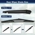 thumbnail image 2 of Unique Bargains Rear Windshield Wiper Blade Arm Set Replacement for Kia Sorento 2015 2016 2017 2018 2019 2020, 2 of 4