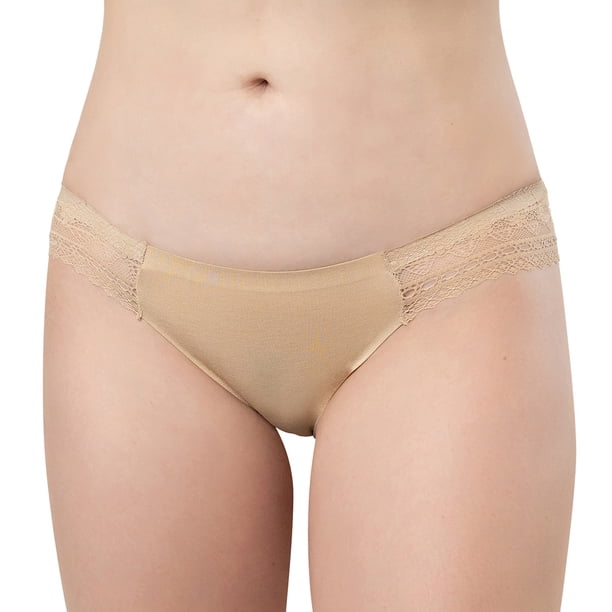 Paquete de Pantaletas Adda Lingerie Modelo Enora, Estilo bikini, Colores surtidos