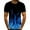 #Blue, variant on Patlollav Mens Womens Graphic T-Shirts Unisex 3D Printed Short Sleeve Blouse Tops