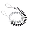 thumbnail image 3 of Nut and Bolt Thread Checker 44 Male Female Thread Identifier Gauges 23 Inch and 21 Metric Sizes, 3 of 12