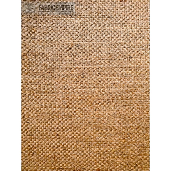 Burlap Canvas Natural Fiber BASKET Weave Carpet Fabric / 62" Wide / Sold by the yard