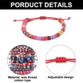 thumbnail image 3 of LEEYNEER 6pcs Friendship Bracelets  Braided Bracelet Set  Easter Basket Fillers for Teens  Teenage Stocking Stuffers, 3 of 5