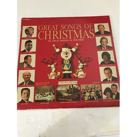 Christmas 1965 Temperature GOODYEAR Great Songs Of Christmas Album SIX Vinyl LP Record 1965 Ships N 24h ()