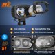 thumbnail image 5 of Nilight - Luz LED para cápsula de 48 W, 4 pulgadas, 2 luces de conducción de luz blanca IP67, impermeable, auxiliar todoterreno, iluminación para camiones, tractores, SUV, ATV, UTV, carrito de golf,, 5 of 15