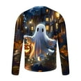 thumbnail image 5 of XFYSSS Casual Fashion Halloween Men's Printed Long Sleeved Top Long Sleeve Round-Neck Blouses & Shirts Men Polyester Top, 5 of 5