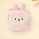 thumbnail image 1 of Linda bolsa de cosméticos portátil suave bolsa de conejito de peluche para mujeres niñas (rosa) Ygjytge Cuidado Belleza, 1 of 3