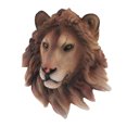 thumbnail image 1 of 3D Animal Tête Statue Résine Décoration Murale pour Salon Chambre Bar, Réaliste Faune Sculpture Design Unique, 1 of 8