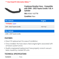 thumbnail image 2 of Crankcase Breather Hose - Compatible with 2008 - 2022 Toyota Corolla 1.8L 4-Cylinder 2009 2010 2011 2012 2013 2014 2015 2016 2017 2018 2019 2020 2021, 2 of 2