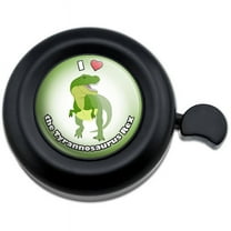 I Love Heart Tyrannosaurus Rex Dinosaur Bicycle Handlebar Bike Bell