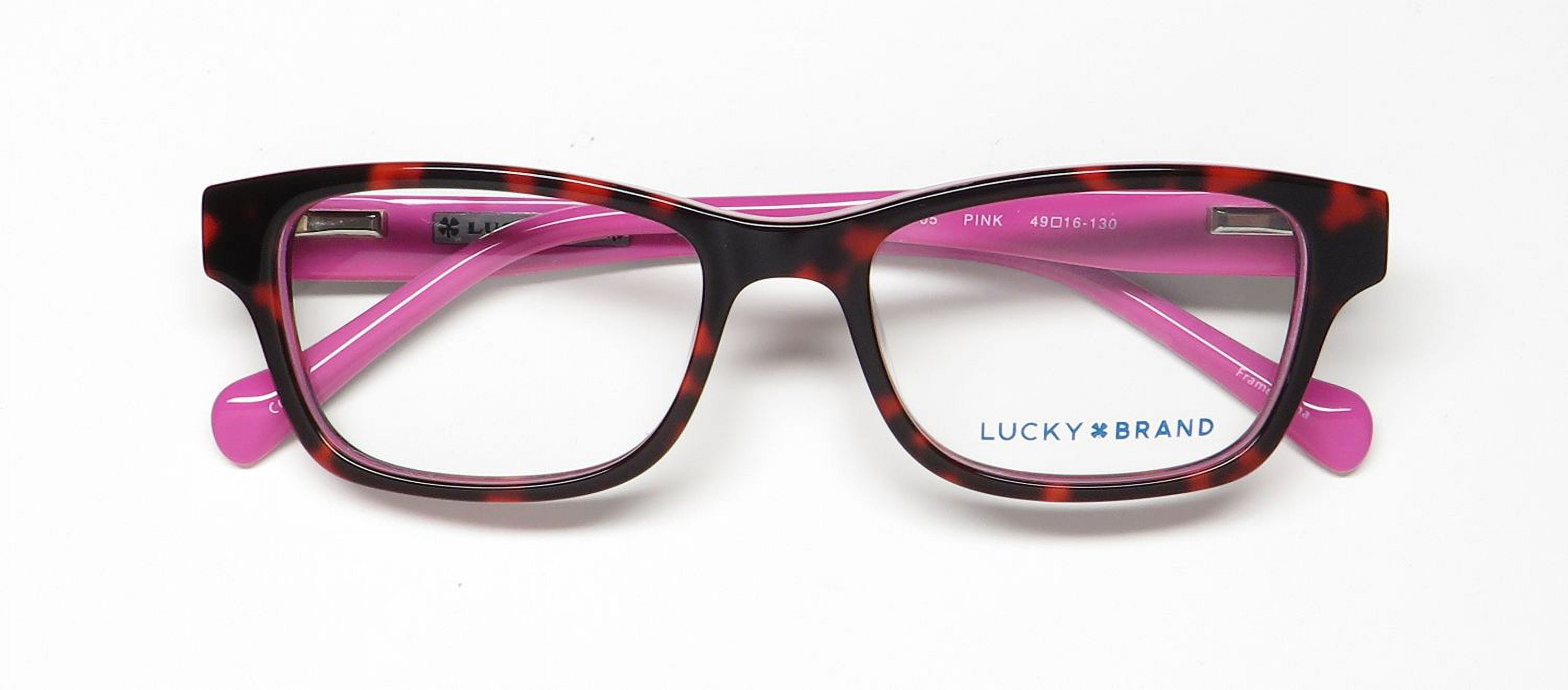 Eyeglasses Lucky Brand D 705 Pink Tortoise - Walmart.com